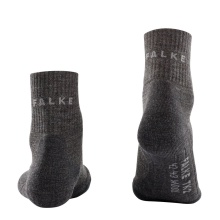 Falke Trekkingsocke TK2 Explore Wool Short (mittelstarke Polsterung) smoggrau Herren - 1 Paar