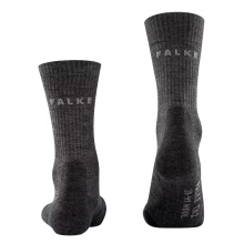 Falke Trekkingsocke TK2 Explore Wool (mittelstarke Polsterung) dunkelgrau Damen - 1 Paar