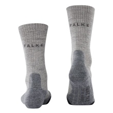 Falke Trekkingsocke TK2 Explore Wool (mittelstarke Polsterung) grau Damen - 1 Paar