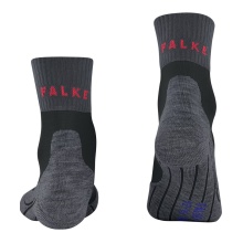 Falke Trekkingsocke TK2 Explore Short Cool schwarz/grau Herren - 1 Paar