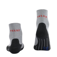 Falke Trekkingsocke TK2 Explore Short Cool hellgrau Herren - 1 Paar