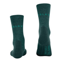 Falke Trekkingsocke TK2 Wool (leicht gepolstert, für lange Wanderungen) grün/blau Herren - 1 Paar