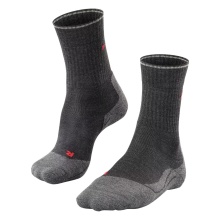 Falke Trekkingsocke TK2 Explore Wool Silk anthrazitgrau Damen - 1 Paar