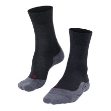 Falke Trekkingsocke Crew TK5 Wander (Merinowoll-Mix) asphaltgrau Damen - 1 Paar