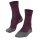 Falke Trekkingsocke Crew TK5 Wander (Merinowoll-Mix) dunkelrot Damen - 1 Paar