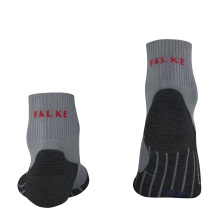 Falke Trekkingsocke TK5 Wander Cool (hoher Feuchtigkeitstransport) Kurzsocken grau Damen - 1 Paar