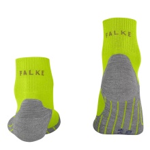 Falke Trekkingsocke TK5 Wander Cool (hoher Feuchtigkeitstransport) Kurzsocken limegrün Damen - 1 Paar