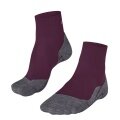 Falke Trekkingsocke TK5 Wander Cool (hoher Feuchtigkeitstransport) Kurzsocken dunkelrot Damen - 1 Paar