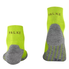 Falke Trekkingsocke TK5 Wander Cool Short (hoher Tragekomfort) limegrün Herren - 1 Paar