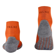 Falke Trekkingsocke TK5 Wander Cool Short (hoher Tragekomfort) orange Herren - 1 Paar