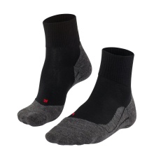 Falke Trekkingsocke TK5 Wander Wool (hoher Tragekomfort) Kurzsocken schwarz Damen - 1 Paar