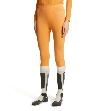 Falke Unterziehhose 3/4 Tight Maximum Warm (Feuchtigkeits- und Temperaturregulierung ) Unterwäsche orange Damen