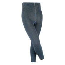 Falke Funktionsunterwäsche Unterziehhose Family (Leggings, nachhaltige Baumwolle) denimblau Kinder