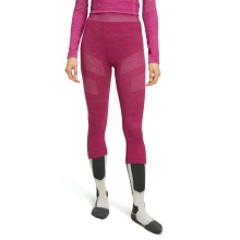 Falke Unterziehhose 3/4 Tight Wool-Tech (Merinowolle, warm und isolierend) Unterwäsche orchidpink Damen