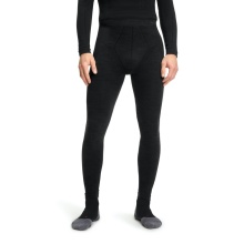 Falke Unterziehhose Tight Wool-Tech (feinste Merinowolle) lang Unterwäsche schwarz Herren