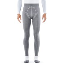 Falke Unterziehhose Tight Wool-Tech (feinste Merinowolle) lang Unterwäsche grau Herren