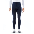 Falke Unterziehhose Tight Wool-Tech (feinste Merinowolle) lang Unterwäsche navyblau Herren