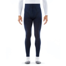 Falke Unterziehhose Tight Wool-Tech (feinste Merinowolle) lang Unterwäsche navyblau Herren