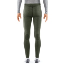 Falke Unterziehhose Tight Wool-Tech (feinste Merinowolle) lang Unterwäsche olivegrün Herren