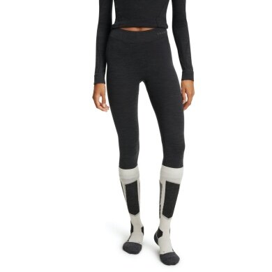 Falke Unterziehhose 3/4 Tight Wool-Tech (feinste Merinowolle) Unterwäsche schwarz Damen