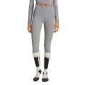 Falke Unterziehhose 3/4 Tight Wool-Tech (feinste Merinowolle) Unterwäsche grau Damen