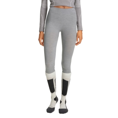 Falke Unterziehhose 3/4 Tight Wool-Tech (feinste Merinowolle) Unterwäsche grau Damen