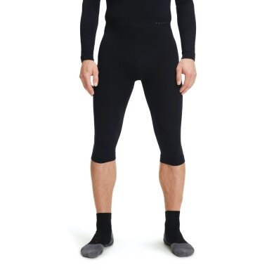 Falke Unterwäsche Unterziehose 3/4 Tight Warm (maximale Bewegungsfreiheit) schwarz Herren