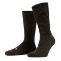 Falke Wandersocke Crew Walkie Ergo (Trekking, Merinowolle) dunkelbraun - 1 Paar