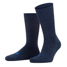 Falke Wandersocke Crew Walkie Ergo (Trekking, Merinowolle) jeansblau - 1 Paar