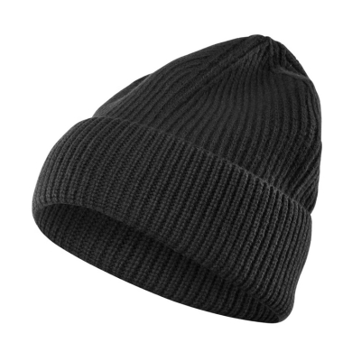 Falke Wintermütze (Beanie) - warm, gerippt - schwarz - 1 Stück