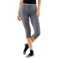 Falke Unterziehhose 3/4 Tight Wool-Tech Light (feinste Merinowolle) Unterwäsche grau Damen