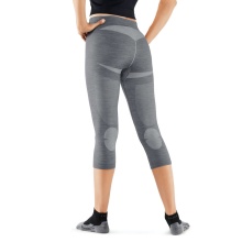 Falke Unterziehhose 3/4 Tight Wool-Tech Light (feinste Merinowolle) Unterwäsche grau Damen