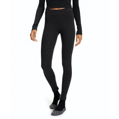 Falke Unterwäsche Unterziehhose Tight Wool-Tech (feinste Merinowolle) lang schwarz Damen