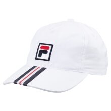 Fila Basecap Bobby Stripes (100% Polyester) weiss - 1 Stück