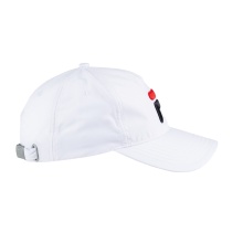 Fila Basecap Max (100% Polyester) weiss - 1 Stück