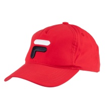 Fila Basecap Max (100% Polyester) rot - 1 Stück