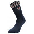 Fila Tennissocke Crew Heritage (83% Polyester) schwarz Herren - 1 Paar