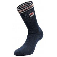 Fila Tennissocke Crew Heritage (83% Polyester) schwarz Herren - 1 Paar