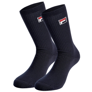 Fila Tennissocke Crew Performance navyblau - 2 Paar