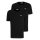 Fila Freizeit-Shirt Brod Tee (Baumwolle) schwarz/schwarz Herren - 2er Pack