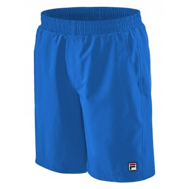 Fila Tennishose Short Santana (4-Wege-Stretch, atmungsaktiv) kurz hellblau Herren