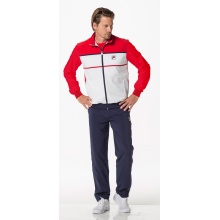 Fila Tennisjacke Max Warm-Up weiss/rot Herren