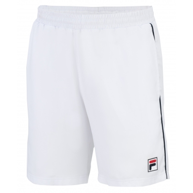 Fila Tennishose Short Leon (optimale Bewegungsfreiheit) kurz weiss Herren