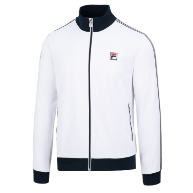 Fila Tennisjacke Jake Warm-Up weiss Herren