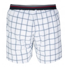 Fila Tennishose Short Nikolas mit Carostreifendesign (optimale Bewegungsfreiheit) kurz weiss Herren