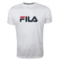 Fila Tennis-Tshirt Logo weiss Herren