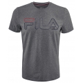 Fila Tshirt Ricki Logo (Baumwolle) grau Herren