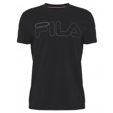 Fila Tshirt Ricki Logo (Baumwolle) schwarz Herren