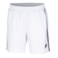 Fila Tennishose Short Riley (100% Polyester, atmungsaktiv) kurz weiss Herren