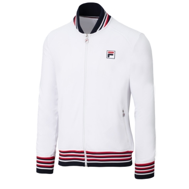 Fila Freizeitjacke Bruce (angenehmer Tragekomfort) weiss/navyblau Herren